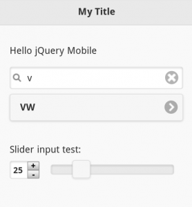 A jQuery Mobile tutorial - framework in action