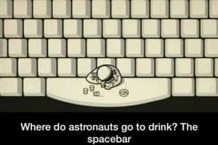 Astronauts bar